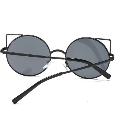 Men Womens Unisex Fashio Chic Cat Eyes Shades Frame UV Glasses Sunglass - A - CF18TOU4SOW $9.28 Rimless