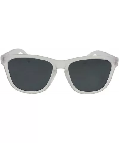 Fairfax - Classic Square Framed Athlesuire Sunglasses - Clear - C7196SDZURE $17.77 Goggle