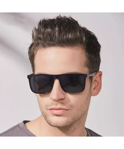 Mens Sunglasses Classic Design HD Polarized UV Protection Sunglasses- Travel Outdoor Sport in Summer - C31970MQDSL $25.67 Sport