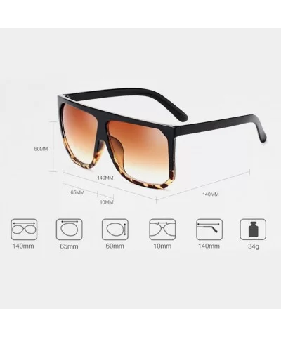 Classic Square Eyewear Mens Womens Stylish Driving Sunglasses Anti Glare - Floral&gold - CA18CXCHAKN $20.91 Square