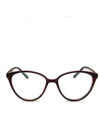Fashion Goggle Eyewear Frame- Full Frame Glasses Polarized Retro Glasses Frame Trend Frame Sunglasses - Coffee - C8196EZ03U0 ...