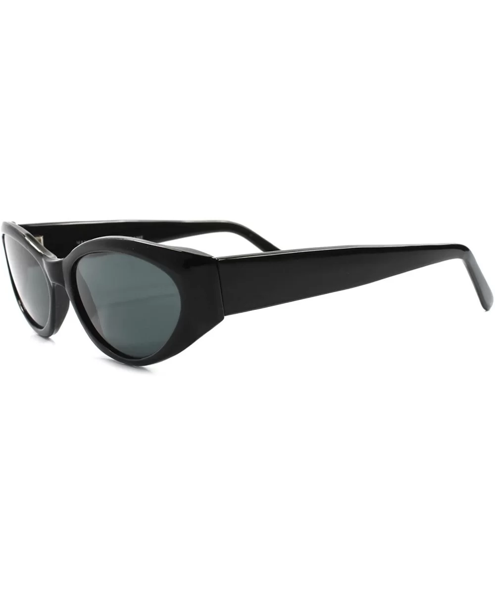 Classic Vintage 70s 80s Womens Stylish Cat Eye Sunglasses - Black - CC188Y7EOHW $17.64 Cat Eye