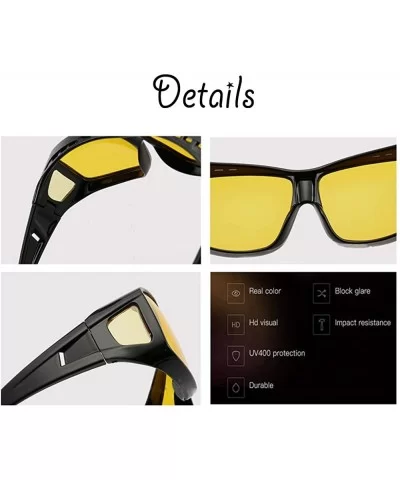 Men Fashion Polarized Sunglasses UV Protective Glasses for Men Night Vision Glasses for Driving Cycling - C018N0UQHGD $25.36 ...