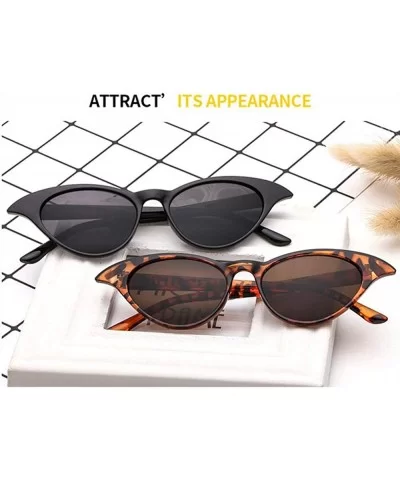 Cat Eye Sunglasses Women Designer Recommend Cateyes White As Picture - Black - CM18YR6UA0Q $10.63 Aviator