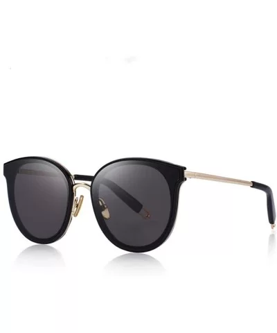 DESIGN Women Classic Fashion Cat Eye Sunglasses 100% UV Protection C01 Black - C04 Green - C918XE92MTN $21.35 Cat Eye