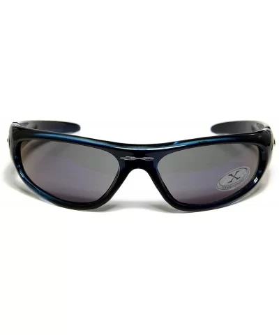 Mens Triathlon Sharp New Running Sunglasses - xl56 - Blue - CN11CDL400R $20.61 Sport