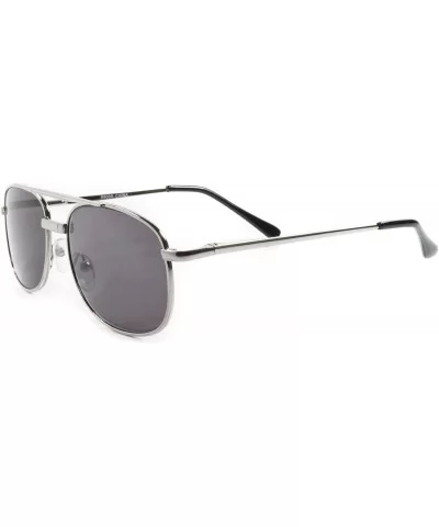 80s Tinted Lens Mens Rectangle 3.00 Reading Sunglasses - C418NMNX7WW $24.62 Rectangular