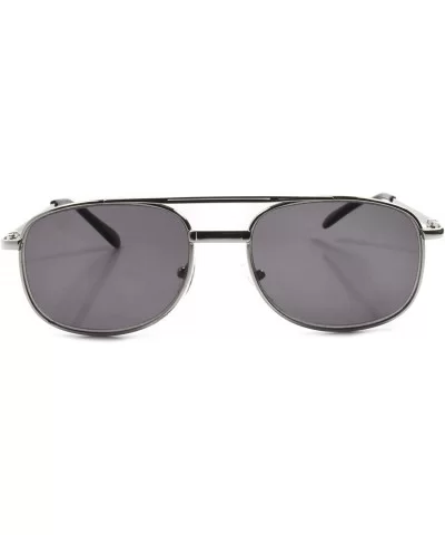 80s Tinted Lens Mens Rectangle 3.00 Reading Sunglasses - C418NMNX7WW $24.62 Rectangular