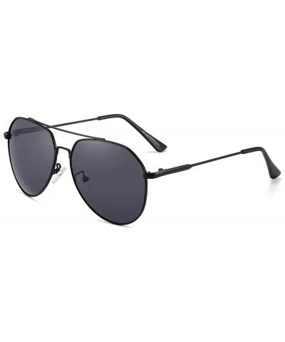 New Pilot Sunglasses Women Men Driving Alloy Frame UV400 Mirror Sun Glasses Lady's Fashion - Black - C5199C860NH $38.05 Goggle