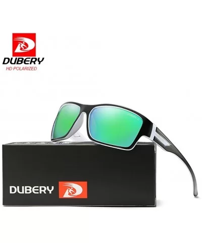 Unisex Fashion Outdoor Polarized Sunglasses UV400 HD Sports Cycling Sunglasses - 1 - CW18R39HUNT $11.57 Sport