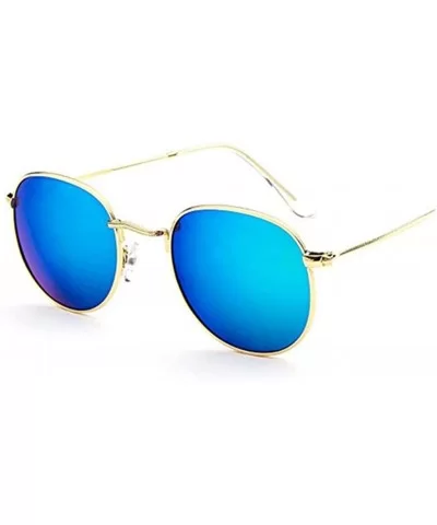 Fashion Classic Shades Sunglasses for Women Men Polarized Sunglasses UV Protection Resin Mirrored Lens - CQ190C3WGKH $12.72 O...