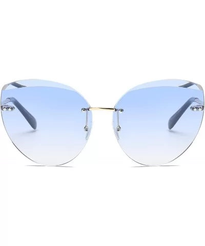 Women's 'Sloane' 60mm Oversized Designer Sunglasses - CK18C9T8K2U $38.52 Oversized