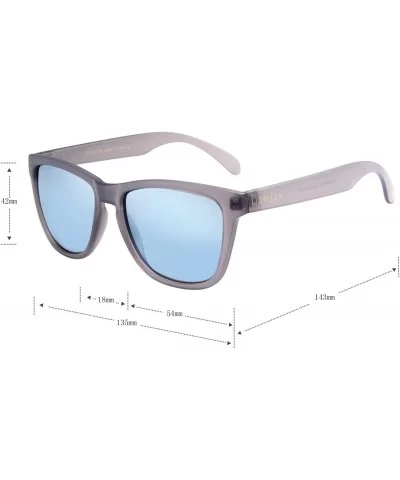 Designer Non-polarized Fashion Sunglasses for Women Men LSP5240 - 5240 Grey-blue - C5185TKADSZ $25.03 Oval