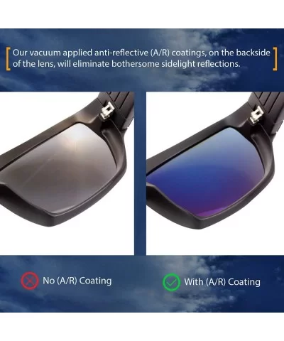 Polarized Replacement Lenses for Blackfin Sunglasses - Ice Mirror - CF120X6Q6VJ $55.85 Sport