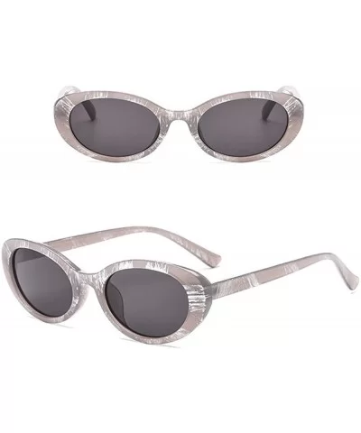 Goggles Sunglasses Retro Oval Women Sunglasses - CZ1943LUK2G $11.38 Goggle