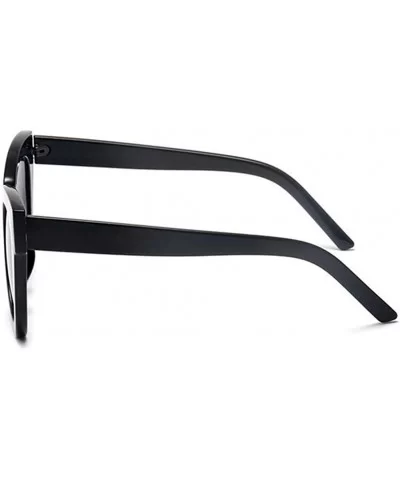 Classic Oversized Cat Eye Women Sunglasses Vintage Brand Designer Sun Glasses Male Square Driving Goggles UV400 - CF198U3DR5Q...