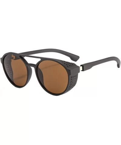 Polarized Sunglasses Drivering Cycling - Brown - CD18SZYMHOA $10.06 Oversized