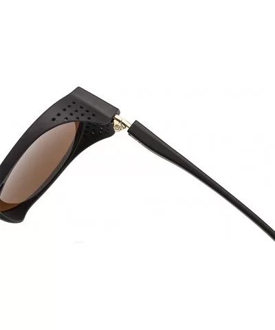 Polarized Sunglasses Drivering Cycling - Brown - CD18SZYMHOA $10.06 Oversized