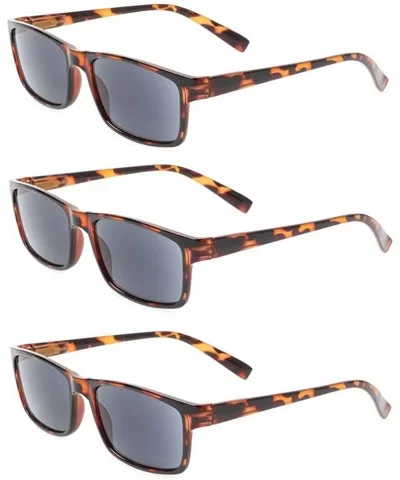 3 Pack Unisex Classic Style Sunglasses Readers - Protection Outdoor Reading Glasses - 3 Pack Tortoise（sun） - C518EWQ3CNA $20....