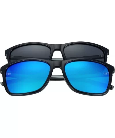 Unisex Polarized Sunglasses Classic Men Retro UV400 Brand Designer Square Al Mg Alloy Frame Sun glasses UV400 - CK1948SO5DG $...