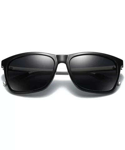 Fashion Driving Sunglasses for Men Polarized Brand Sun Glasses women classic - Black/Black - CV1852YEKIL $15.79 Square