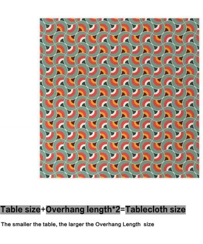 Geometric Rectangular Tablecloths Triangle Girlfriend - Color04 - CV197RKU05S $83.56 Rectangular