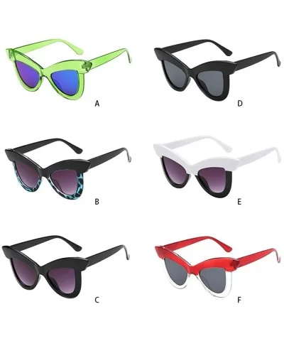 Sunglasses Polarized Protection REYO Irregular - E - CY18NW0NZHQ $9.01 Oval