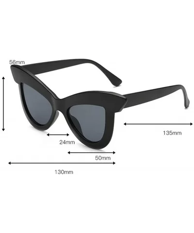 Sunglasses Polarized Protection REYO Irregular - E - CY18NW0NZHQ $9.01 Oval