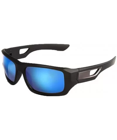 Unisex Fashion Polarized Sunglasses - Outdoor Riding Sports Sun Shade Glasses Adult - C - CE18S0KGEI3 $11.95 Rectangular