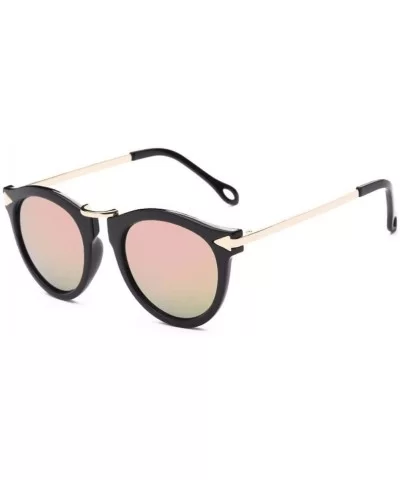 Sun Glasses Cat Eye Sunglasses Retro Eyewear Women Arrow Decoration Metal Temple Sun Glasses-1 - CP199HXMLIO $40.26 Goggle