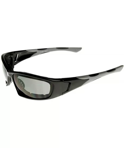 TR-90 Protective Padded Multisport Goggles (Black Smoke) - CH11KBZXOPT $24.67 Goggle