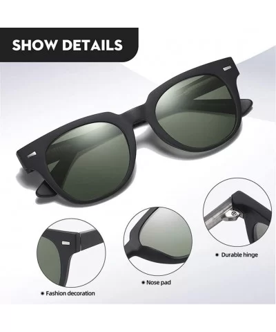 Women Men Square Sunglasses Fashion Sun glasses For Male Driving Female Eyewear - C12 - CU199L8TS2O $20.85 Square