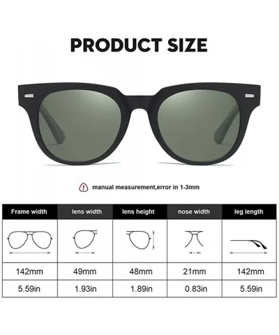 Women Men Square Sunglasses Fashion Sun glasses For Male Driving Female Eyewear - C12 - CU199L8TS2O $20.85 Square