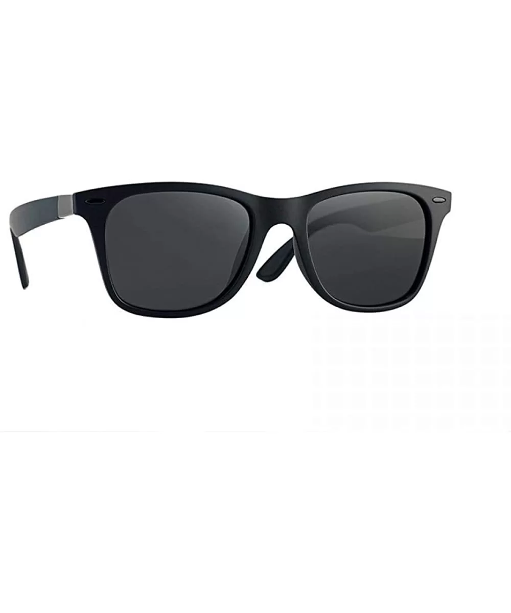 Sunglasses Classic Vintage Square Frame Polarized UV400 Drive Outoodr Sports 6 - 1 - CW18YZX58GZ $12.62 Oversized