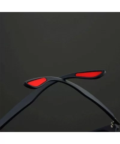 Sunglasses Classic Vintage Square Frame Polarized UV400 Drive Outoodr Sports 6 - 1 - CW18YZX58GZ $12.62 Oversized