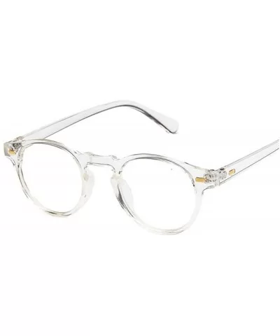 Fashions Small Sunglasses Clear Classic UV400 Sun Glasses Trends Female Transparent Shades Women - Transparent - CK198ZQO3GZ ...