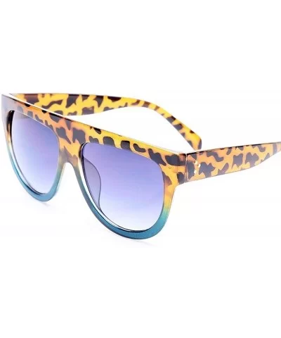 Sunglasses Women Gradient 2019 Summer Style Classic Women Sun Glasses Female Eyewear UV400 - Black Yellow - CN18W9KGMAS $16.4...