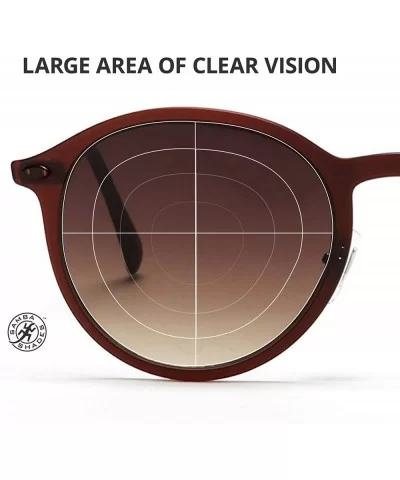 Sunglasses for Women - TR90 Flex Frame - UV400 - UVA & UVB Blocking - Brown - C612E0DZR9N $56.22 Oval