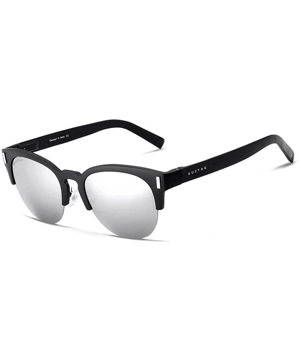 Cat Eye Polarized Sunglasses for Men and Women Aluminum 100% UV Blocking Driving Sun Glasses - CN1824O3ALW $18.47 Cat Eye