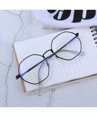 glasses fashion version glasses blue gem_550 - CO18GY9D67N $53.38 Oval