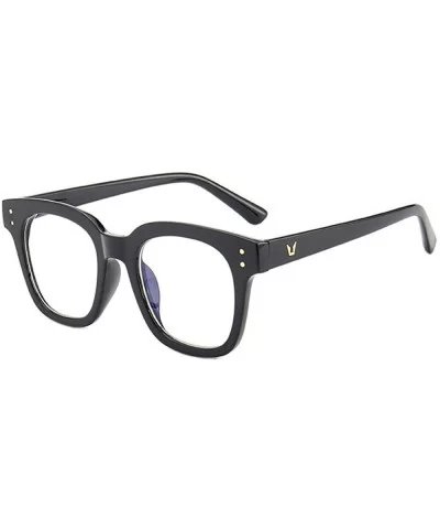 glasses fashion version glasses blue gem_550 - CO18GY9D67N $53.38 Oval