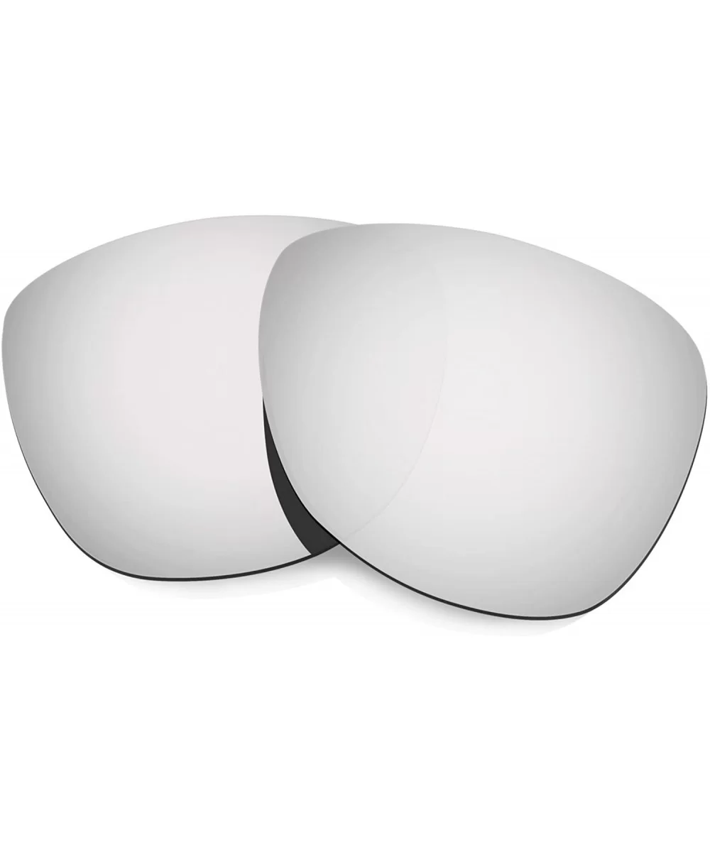 Mens Replacement Lenses Frogskins Sunglasses Transparent Polarized - Titanium - CF12IDVMAS3 $29.29 Oval