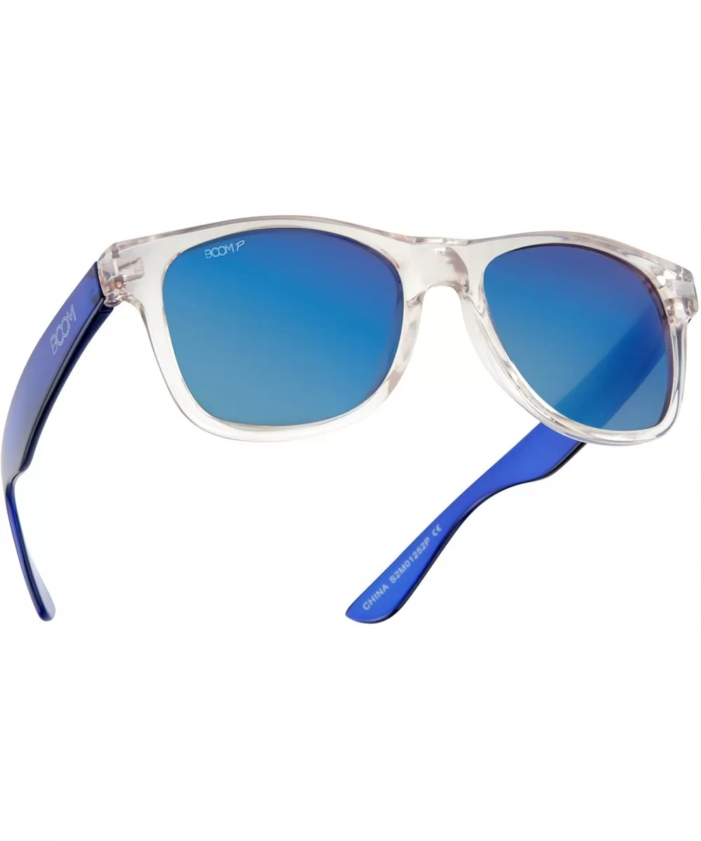 Shoreline Polarized Sunglasses by Dimensional Optics - Big Sur - CJ18HETLAYW $34.03 Wayfarer