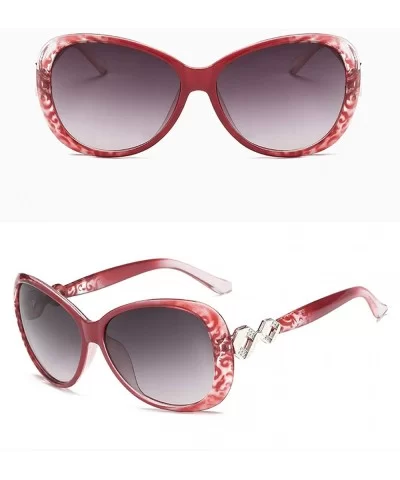 Sunglasses for Women Knot - Light Red - CV18RRK6688 $16.51 Aviator