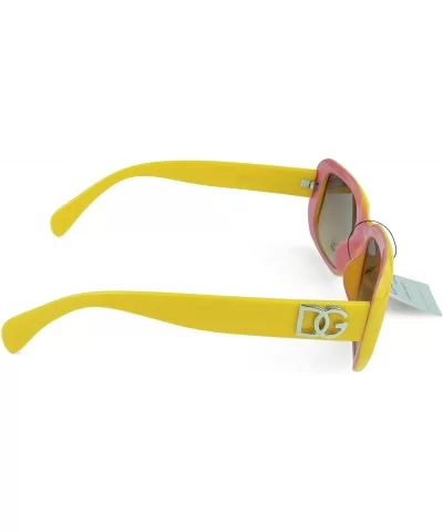 Women's Sunnglasses Bold Accent Fashion Oversized Retro Sunglasses - Yellow - C7129KCUOOH $10.73 Oval