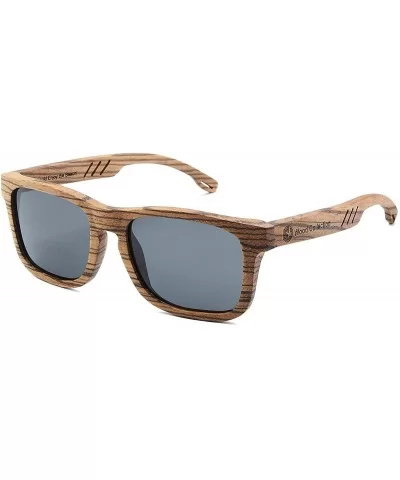 Bamboo Sunglasses with Polarized lenses-Handmade Wood Shades for Men&Women - Bronze - CD18R5QNSYX $48.64 Square