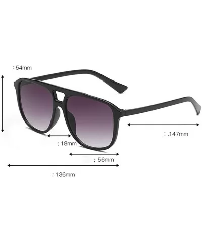 Sunglasses for Men Women Fashion Polarized Metal Mirror Protection Womens Sunglasses - C - CY18T4TL0RQ $10.81 Oversized