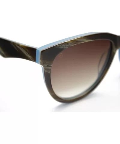 Oversized Sunglasses Gradient Pattern - C611SFOD68X $91.35 Oversized