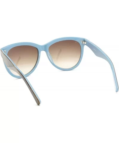 Oversized Sunglasses Gradient Pattern - C611SFOD68X $91.35 Oversized