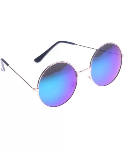 Sun Glasses Fashion Retro Round Lens Sun Glasses Women Alloy Frame Driver Goggles Eyewear Accessories-C - C2199HW4HGU $37.57 ...